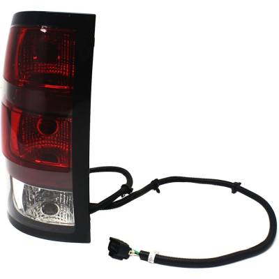 Rareelectrical - New Left Tail Lights Compatible With Gmc Sierra 1500 6.2L 2007 2008 2009 2010 By Part Numbers - Image 3