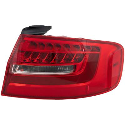 Rareelectrical - New Right Tail Lights Compatible With Audi A4 Quattro A4 S4 2.0L 3.0L 2013 2014 2015 2016 By Part - Image 1