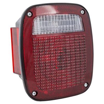 Rareelectrical - New Left Tail Lights Compatible With Jeep Wrangler 2.5L 4.0L 1991 1992 1993 1994 1995 1997 By Part - Image 2