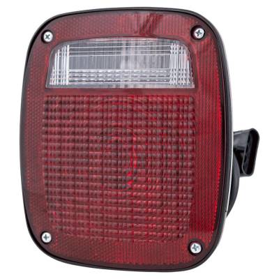 Rareelectrical - New Left Tail Lights Compatible With Jeep Wrangler 2.5L 4.0L 1991 1992 1993 1994 1995 1997 By Part - Image 3