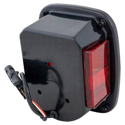 Rareelectrical - New Left Tail Lights Compatible With Jeep Wrangler 2.5L 4.0L 1991 1992 1993 1994 1995 1997 By Part - Image 4