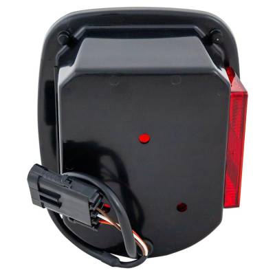 Rareelectrical - New Left Tail Lights Compatible With Jeep Wrangler 2.5L 4.0L 1991 1992 1993 1994 1995 1997 By Part - Image 5