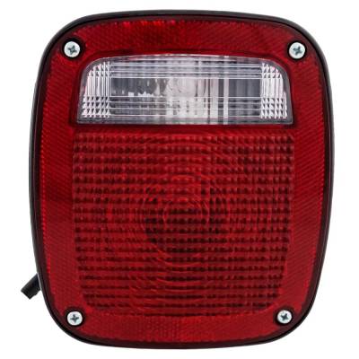 Rareelectrical - New Right Tail Lights Compatible With Jeep Cj5 Cj7 1976 1977 1978 1979 1980 By Part Numbers - Image 1