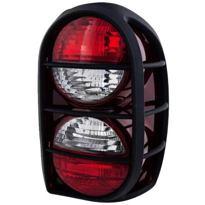 Rareelectrical - New Right Tail Lights Compatible With Jeep Liberty 3.7L 2005 2006 2007 By Part Numbers Ch2801160 - Image 2