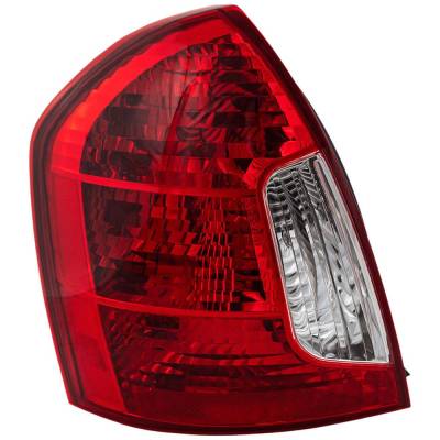 Rareelectrical - New Left Tail Lights Compatible With Hyundai Accent 1.6L 2006 2007 2008 2009 2010 2011 By Part - Image 1