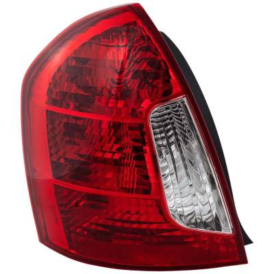 Rareelectrical - New Left Tail Lights Compatible With Hyundai Accent 1.6L 2006 2007 2008 2009 2010 2011 By Part - Image 2