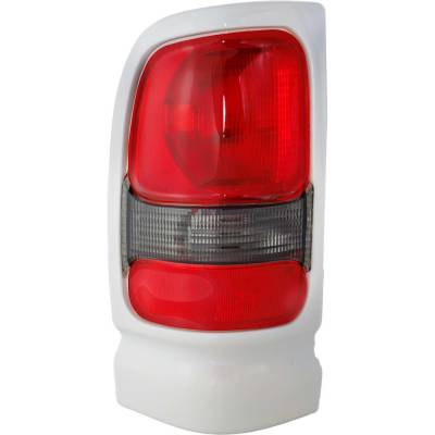 Rareelectrical - New Left Tail Lights Compatible With Dodge Ram 1500 Ram 2500 Ram 3500 1994 1995 1996 1997 1998 1999 - Image 2