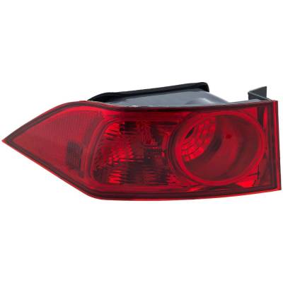 Rareelectrical - New Left Tail Lights Compatible With Acura Tsx 2.4L 2006 2007 2008 By Part Numbers Ac2818109 - Image 3
