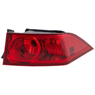 Rareelectrical - New Right Tail Lights Compatible With Acura Tsx 2.4L 2004 2005 By Part Numbers Ac2819105 A730115 - Image 1