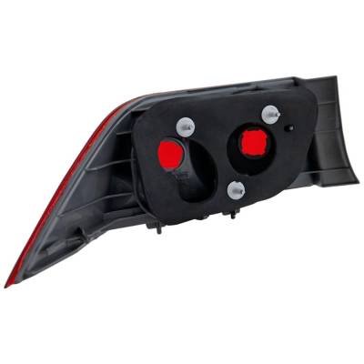 Rareelectrical - New Right Tail Lights Compatible With Acura Tsx 2.4L 2004 2005 By Part Numbers Ac2819105 A730115 - Image 4