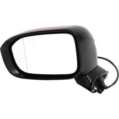 Rareelectrical - New Left Mirror Compatible With Honda Civic Dx Hf Se Sedan 4 Door 1.8L 2014 2015 By Part Number - Image 2