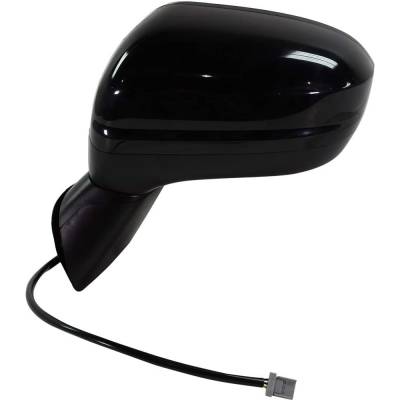 Rareelectrical - New Left Mirror Compatible With Honda Civic Dx Hf Se Sedan 4 Door 1.8L 2014 2015 By Part Number - Image 4