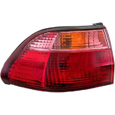 Rareelectrical - New Left Tail Lights Compatible With Honda Accord 2.3L 3.0L 1998 1999 2000 By Part Numbers Rb1610776 - Image 1