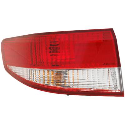Rareelectrical - New Left Tail Lights Compatible With Honda Accord 2.4L 3.0L 2003 2004 By Part Numbers H7301100 - Image 2