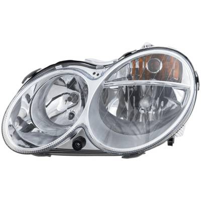 Rareelectrical - New Left Headlights Compatible With Mercedes-Benz Clk320 Clk430 Clk500 Clk55 Amg C55 Amg Clk350 2003 - Image 1