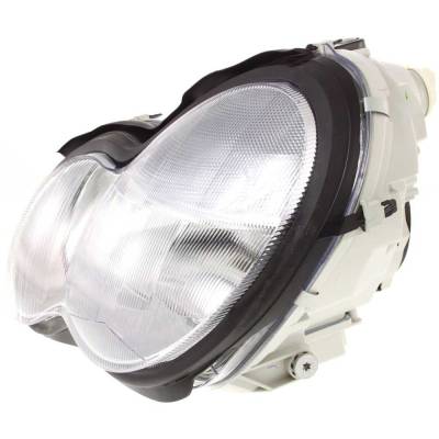 Rareelectrical - New Left Headlights Compatible With Mercedes-Benz C320 C240 C32 Amg C230 C55 Amg C280 C350 2001 2002 - Image 1