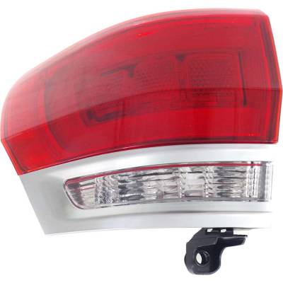 Rareelectrical - New Left Tail Lights Compatible With Jeep Grand Cherokee Grand Cherokee Wk 3.0L 3.6L 5.7L 2014 2015 - Image 3