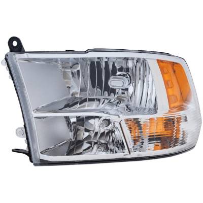 Rareelectrical - New Left Headlights Compatible With Dodge Ram Ram 1500 Ram 2500 Ram 3500 1500 2500 3500 2009 2010 - Image 2