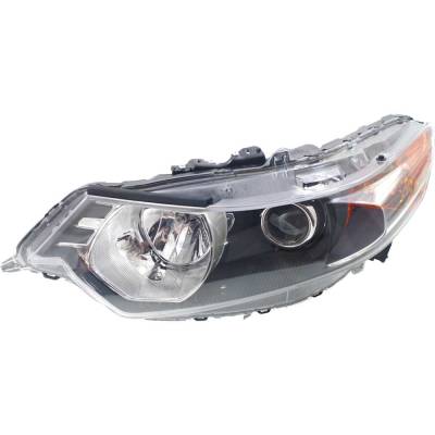 Rareelectrical - New Left Headlights Compatible With Acura Tsx 2.4L 3.5L 2009 2010 2011 2012 2013 2014 By Part - Image 1