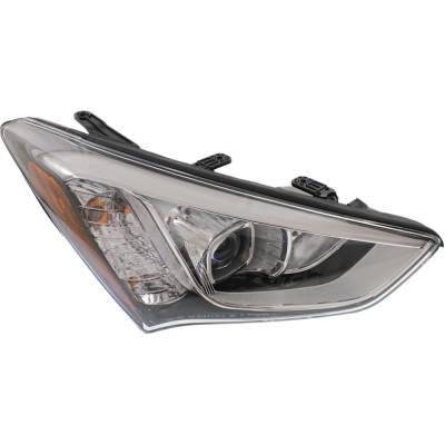 Rareelectrical - New Right Headlights Compatible With Hyundai Santa Fe Sport 2.0L 2.4L 2013 2014 2015 2016 By Part - Image 2