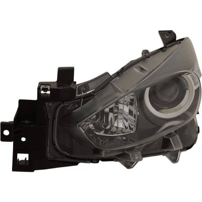 Rareelectrical - New Left Headlights Compatible With Mazda 3 3 Sport 2.0L 2.5L 2017 2018 By Part Numbers - Image 1