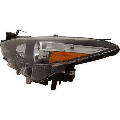 Rareelectrical - New Left Headlights Compatible With Mazda 3 3 Sport 2.0L 2.5L 2017 2018 By Part Numbers - Image 3