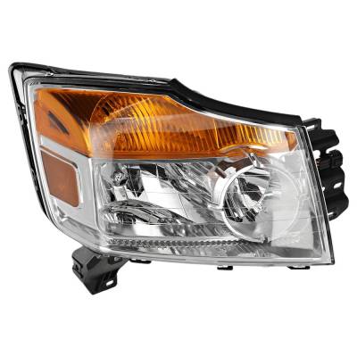 Rareelectrical - New Right Headlights Compatible With Nissan Armada 5.6L 2008 2009 2010 2011 2012 2013 2014 2015 By - Image 2