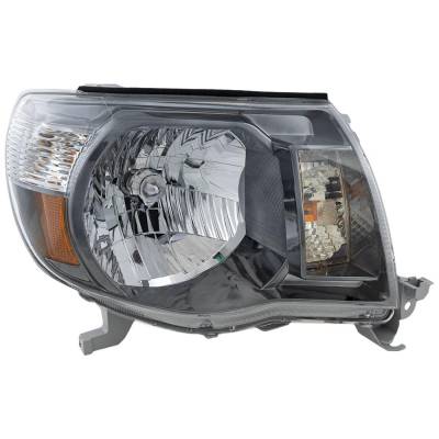 Rareelectrical - New Right Headlights Compatible With Toyota Tacoma 2.7L 4.0L 2005 2006 2007 2008 2009 2010 2011 By - Image 1
