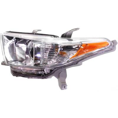Rareelectrical - New Left Headlights Compatible With Toyota Highlander 3.5L 2010-2010 By Part Numbers To2502202 - Image 1