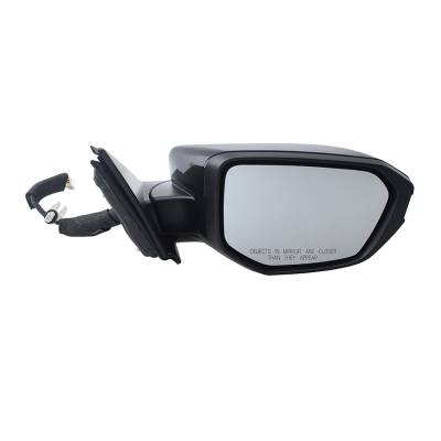 Rareelectrical - New Right Door Mirror Compatible With Honda Civic 2016 4 Head Pin 76201Tbaa11zf Ho1321283 - Image 1