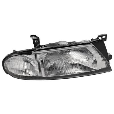 Rareelectrical - New Right Headlights Compatible With Nissan Altima 2.4L 1993 1994 1995 1996 1997 By Part Numbers - Image 1