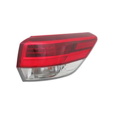 Rareelectrical - New Passenger Side Outer Tail Light Fits Toyota Highlander 2017 Gas 81550-0E160 - Image 2