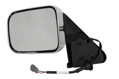 Rareelectrical - New Lh Door Mirror Compatible With Dodge 97 Ram 1500 2500 3500 4000 Power W/O Heat Ch1320132 - Image 1