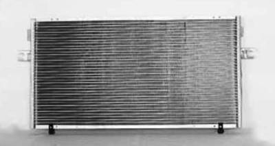 Rareelectrical - New Ac Condenser Compatible With Nissan 97-98 Maxima Pfc Block Fitting 12Mm P40104 204758U 10124 - Image 1