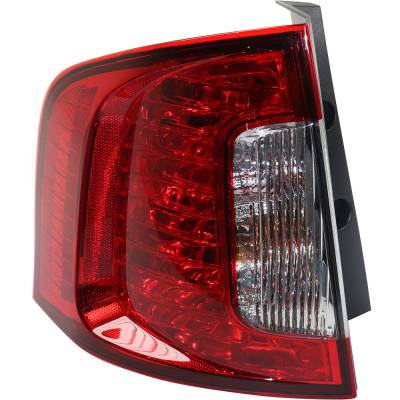 Rareelectrical - New Left Tail Lights Compatible With Ford Edge Limited Se Sel Sport Utility 4-Door 2.0L 3.5L - Image 2