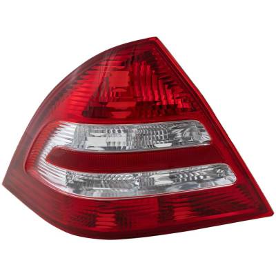Rareelectrical - New Left Tail Lights Compatible With Mercedes-Benz C230 C240 C320 C55 Amg C280 C350 2005 2006 2007 - Image 2