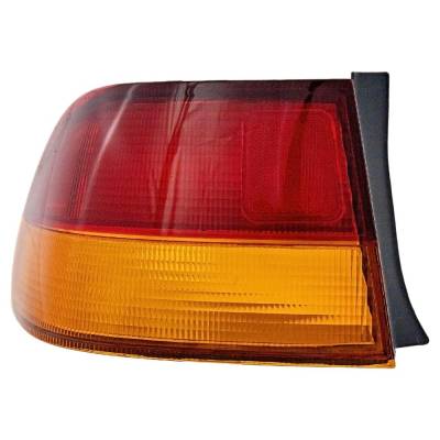 Rareelectrical - New Left Tail Lights Compatible With Honda Civic 1.6L 1996 1997 1998 By Part Numbers Ho2818112 - Image 1