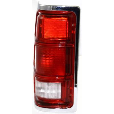 Rareelectrical - New Left Tail Lights Compatible With Dodge Dakota 1987 1988 1989 1990 1991 1992 1993 1994 1995 1996 - Image 1
