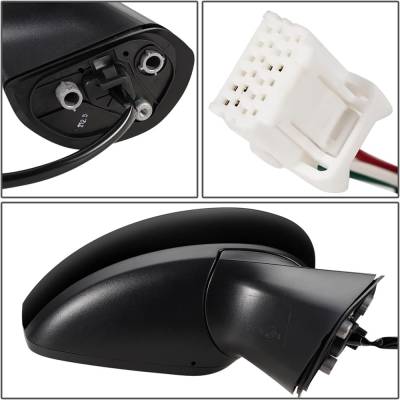 Rareelectrical - New Right Mirror Compatible With Nissan Versa Note S Sv Sl Plus Hatchback 4-Door 1.6L 2015 2016 2017 - Image 3