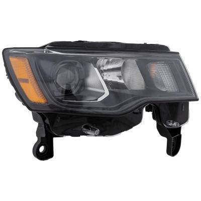 Rareelectrical - New Right Headlights Compatible With Jeep Grand Cherokee Grand Cherokee Wk 2017 2018 2019 2020 2021 - Image 1