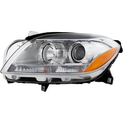Rareelectrical - New Left Headlights Compatible With Mercedes-Benz Ml350 Ml250 Ml400 2.1L 3.0L 3.5L 2013 2014 2015 By - Image 2