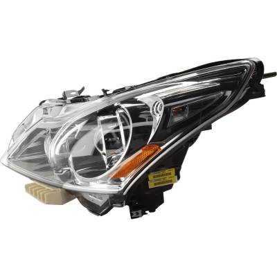 Rareelectrical - New Left Headlights Compatible With Infiniti G37 G25 Q40 2.5L 3.7L 2010 2011 2012 2013 2015 By Part - Image 1