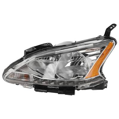 Rareelectrical - New Left Headlights Compatible With Nissan Sentra 1.8L 2013 2014 2015 By Part Numbers Ni2502216c - Image 1