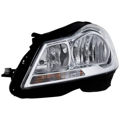 Rareelectrical - New Left Headlights Compatible With Mercedes-Benz C250 C350 C300 C63 Amg 2012 2013 2014 By Part - Image 1