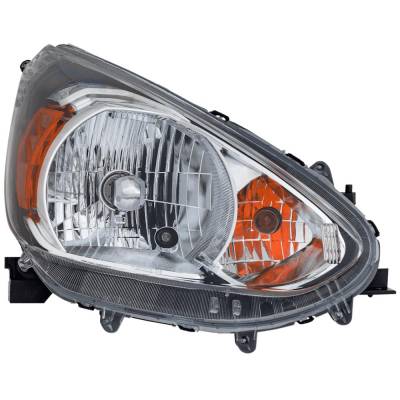Rareelectrical - New Right Headlights Compatible With Mitsubishi Mirage 1.2L 2014 2015 2017 2018 2019 2020 By Part - Image 2