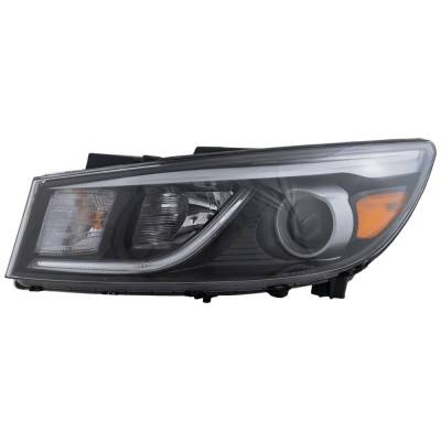 Rareelectrical - New Left Headlights Compatible With Kia Sedona 3.3L 2015 2016 2017 2018 By Part Numbers Ki2502183c - Image 1