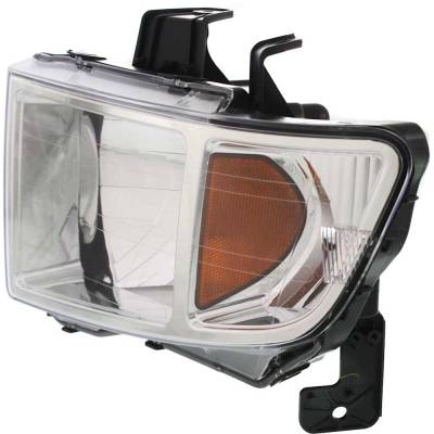 Rareelectrical - New Left Headlights Compatible With Honda Ridgeline 3.5L 2009 2010 2011 2012 2013 2014 By Part - Image 1