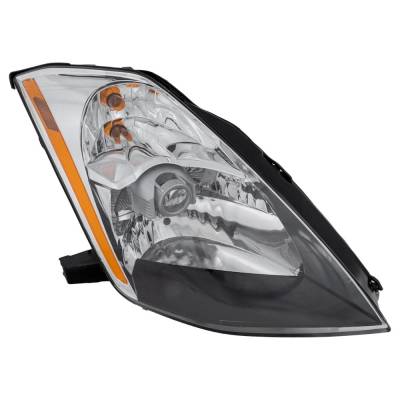 Rareelectrical - New Right Headlights Compatible With Nissan 350Z 3.5L 2005-2005 By Part Numbers 26010Cd027-Pfm - Image 1