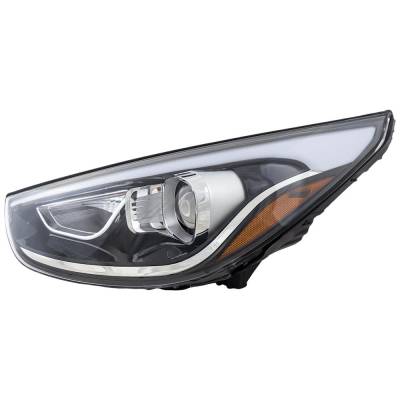 Rareelectrical - New Left Headlights Compatible With Hyundai Tucson 2.0L 2.4L 2014 2015 By Part Numbers Hy2502185c - Image 3