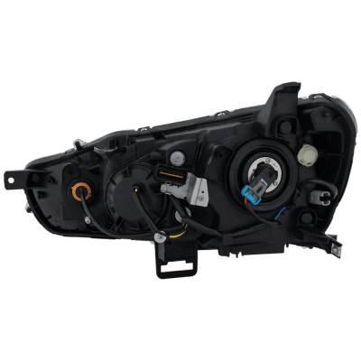 Rareelectrical - New Right Headlights Compatible With Mitsubishi Outlander 2.4L 3.0L 2010 2011 2012 2013 By Part - Image 3